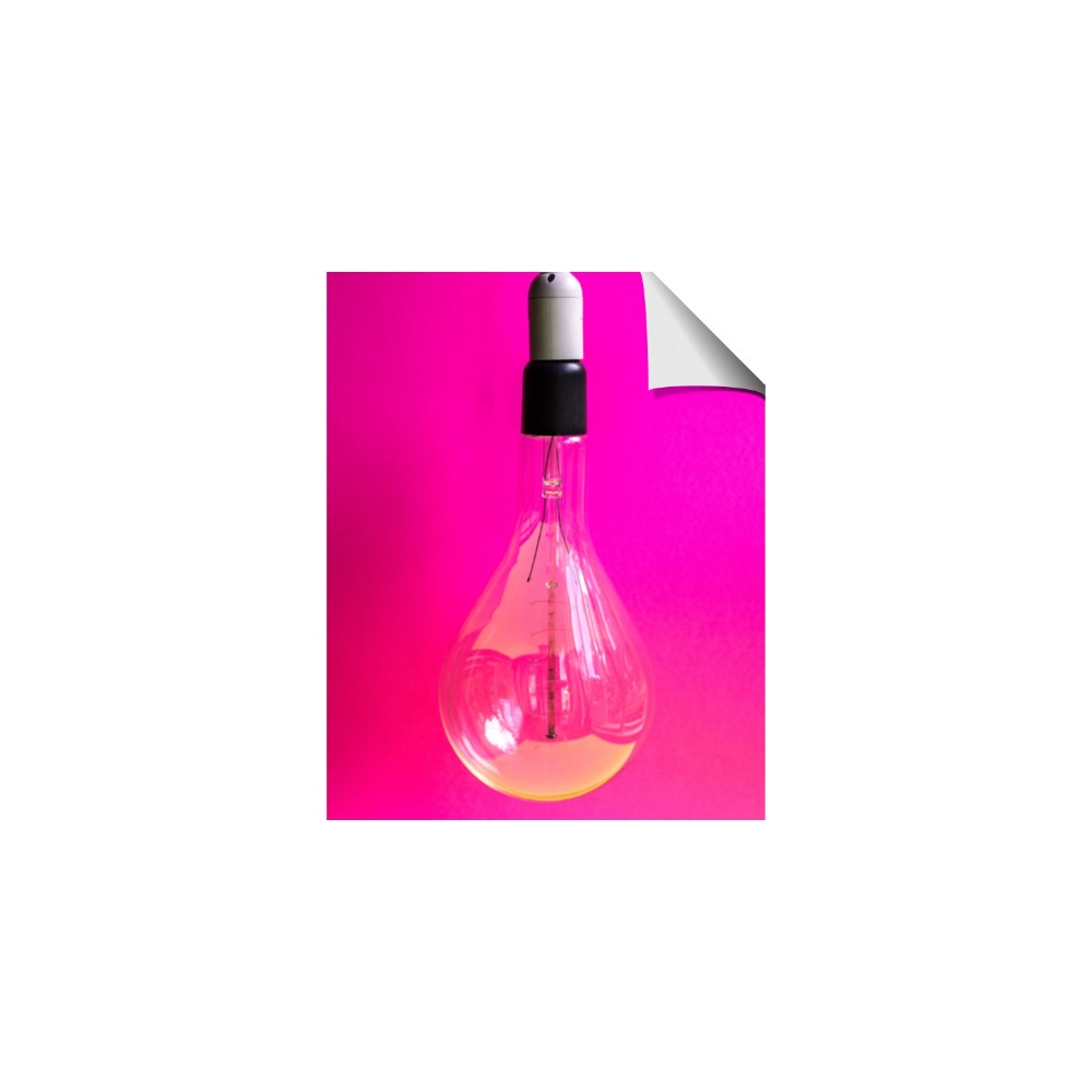 Hot Pink Light Bulb