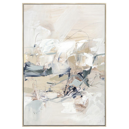 Blue Hues in Beige Harmony III